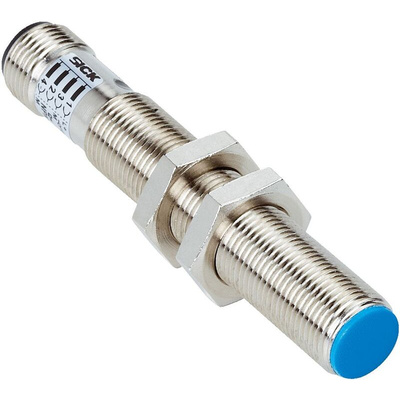 Sick IM Series Inductive Barrel-Style Inductive Proximity Sensor, M12 x 1, 2 mm Detection, PNP Output, 10 → 30 V