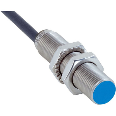 Sick IMB Series Inductive Barrel-Style Inductive Proximity Sensor, M12 x 1, 4 mm Detection, NPN Output, 10 → 30