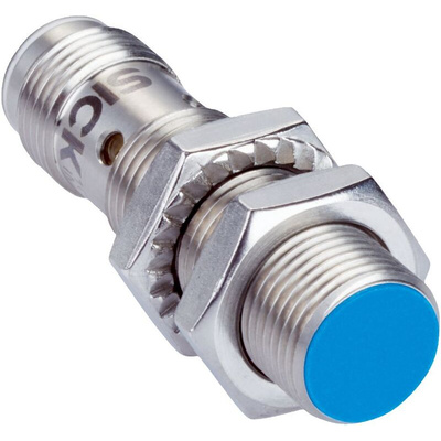 Sick IMB Series Inductive Barrel-Style Inductive Proximity Sensor, M12 x 1, 4 mm Detection, PNP Output, 10 → 30