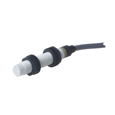 Carlo Gavazzi EI1204 Series Inductive Barrel-Style Inductive Proximity Sensor, M12 x 1, 4 mm Detection, NPN Output, 10