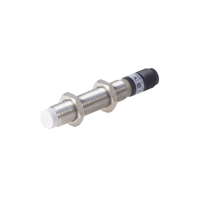 Carlo Gavazzi EI1204 Series Inductive Barrel-Style Inductive Proximity Sensor, M12 x 1, 4 mm Detection, NPN Output, 10