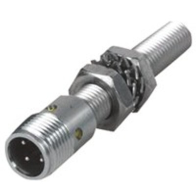 Turck Inductive Barrel-Style Proximity Sensor, M8 x 1, 2 mm Detection, PNP Output, 10 → 30 V dc, IP67