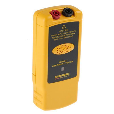 Martindale TEK404 Continuity Tester 5mA, Model TEK 404