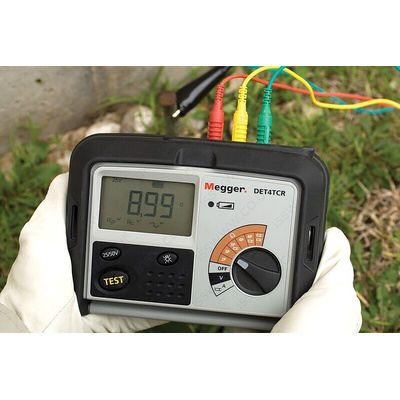 Megger DET4TCR2 Earth Tester, 200kΩ CAT IV 100 V