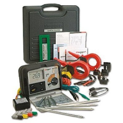 Megger DET4TCR2 Earth Tester, 200000Ω CAT IV 100 V RS Calibration