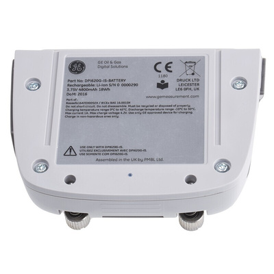 Druck DPI620G-IS-Battery Rechargeable Battery Pack