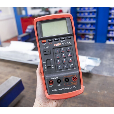 RS PRO 133 Current & Voltage Calibrator, Max Voltage 20V, Max Current 24mA