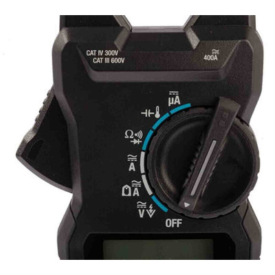FLIR CM4X Clamp Meter, 60A dc, Max Current 400A ac CAT III 600V With RS Calibration
