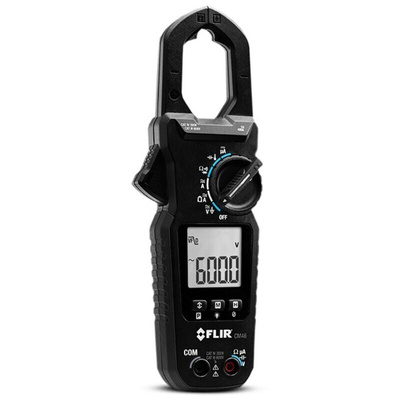 FLIR CM4X Clamp Meter, 60A dc, Max Current 400A ac CAT III 600V With RS Calibration