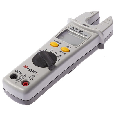 Megger DCM330 Clamp Meter, Max Current 200A ac CAT III 1000 V, CAT IV 600 V