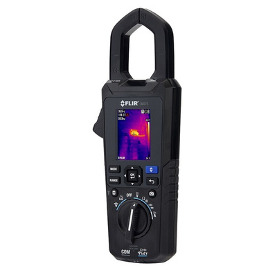 FLIR CM275 Clamp Meter Bluetooth, 600A dc, Max Current 600A ac CAT III 1000V With UKAS Calibration