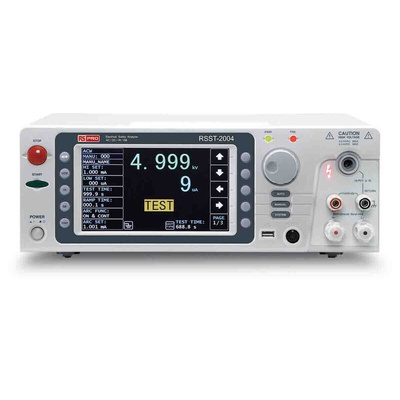 RS PRO RSST-2004 Insulation Tester, 50V Min, 5000V Max, 50GΩ Max, CAT I