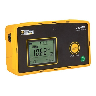 Chauvin Arnoux CA 6422 Earth & Ground Resistance Tester CAT IV 600 V