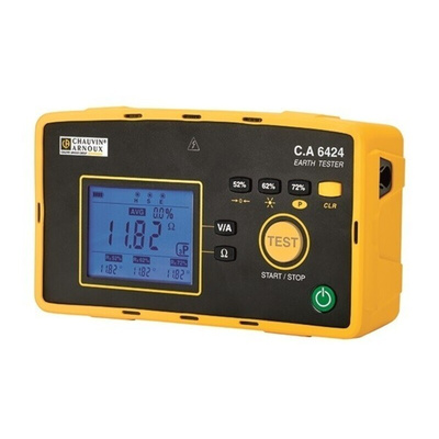 Chauvin Arnoux CA 6424 Earth & Ground Resistance Tester CAT IV 600 V