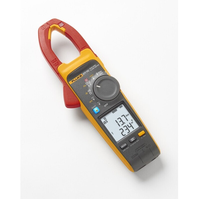 Fluke 377 FC Clamp Meter, 999.9A dc, Max Current 2500A ac CAT III 1000V With UKAS Calibration
