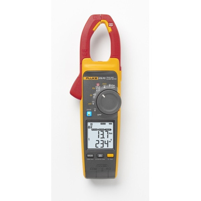 Fluke 378 FC Clamp Meter, 999.9A dc, Max Current 2500A ac CAT III 1000V With UKAS Calibration