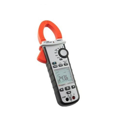 Megger DPM1000 Clamp Meter, 1000A dc, Max Current 1000A ac CAT IV With RS Calibration