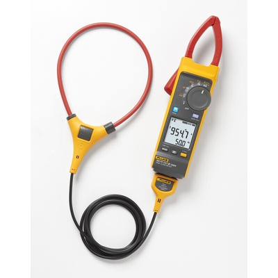Fluke 393FC/E Clamp Meter Wi-Fi, 1000A dc, Max Current 2500A ac CAT III 1500V