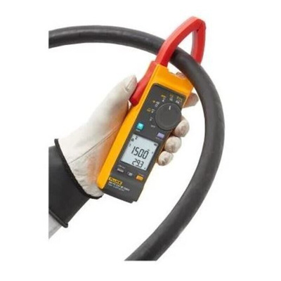 Fluke 393FC/E Clamp Meter Wi-Fi, 1000A dc, Max Current 2500A ac CAT III 1500V