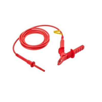 Chauvin Arnoux P01295519 Insulation Tester HV Test Lead Set, For Use With CA 6550, CA 6555