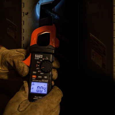 Klein Tools CL800 Clamp Meters, 600A dc, Max Current 600A ac CAT III 1000V