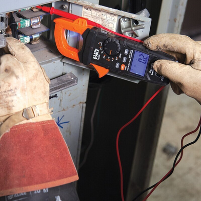 Klein Tools CL800 Clamp Meters, 600A dc, Max Current 600A ac CAT III 1000V