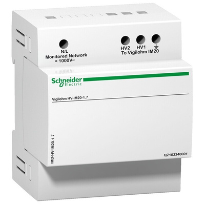 Schneider Electric IMD-IM400-1700 Voltage Adapter, For Use With Vigilohm Insulation Monitoring Devices