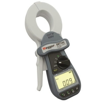 Megger DET14C Earth Tester, 1.5kΩ CAT IV 600 V