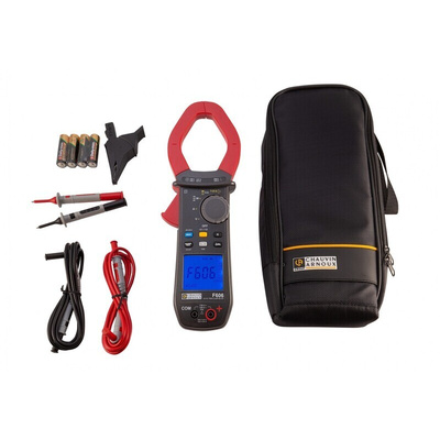 Chauvin Arnoux F606 Clamp Meter, 3000A dc, Max Current 2000A ac CAT III 1500V