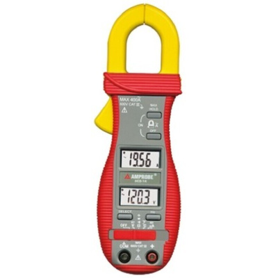 Amprobe ACD-14 PLUS Clamp Meter, Max Current 600A ac CAT III 600V With RS Calibration