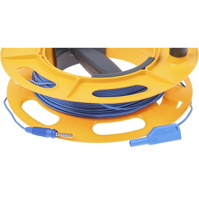 Fluke CABLE REEL 25M BL Ground Earth Cable Reel, For Use With 1623 Series, 1625 Series