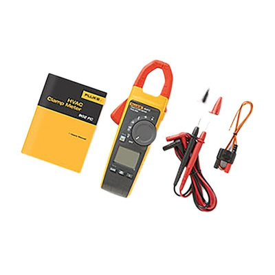 Fluke 902 FC Clamp Meter Wi-Fi, 200μA dc, Max Current 600A ac CAT III 600V