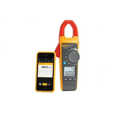 Fluke 902 FC Clamp Meter Wi-Fi, 200μA dc, Max Current 600A ac CAT III 600V