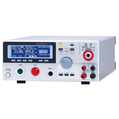 RS PRO IIT5010 Insulation Tester, 50V Min, 1000V Max, 50GΩ Max