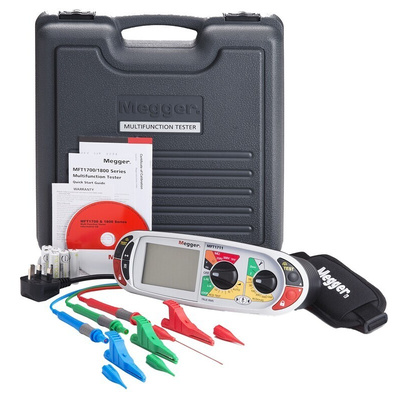 Megger MFT1711 Multifunction Tester, 250V , Earth Resistance Measurement With Wireless RS Calibration