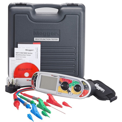 Megger MFT1721 Multifunction Tester, 100V , Earth Resistance Measurement With Wireless RS Calibration