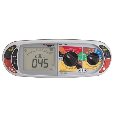 Megger MFT1731 Multifunction Tester, 100V , Earth Resistance Measurement With Wireless RS Calibration