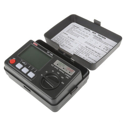 RS PRO Digital RCD Tester, RCD Test Type AC, RCD Test Current 10mA