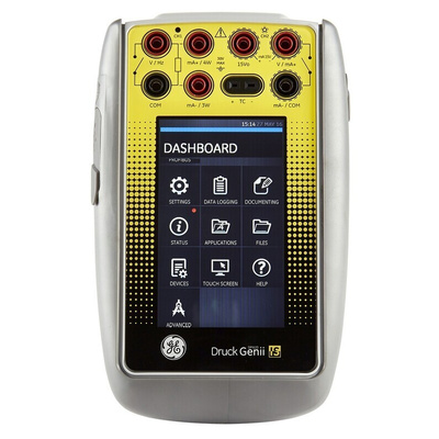 Druck Genii IS Intrinsically Safe Multi Function Calibrator, 24mA, 30V, - RS Calibration