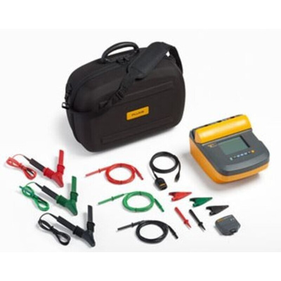 Fluke 1555 FC Insulation Tester, 250V Min, 10000V Max, 2TΩ Max, CAT III 1000V