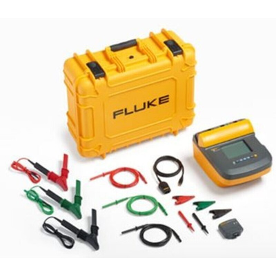 Fluke 1555 FC Insulation Tester, 250V Min, 10000V Max, 2TΩ Max, CAT III 1000V