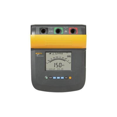 Fluke 1550C FC Insulation Tester, 250V Min, 5000V Max, 1TΩ Max, CAT III 1000V