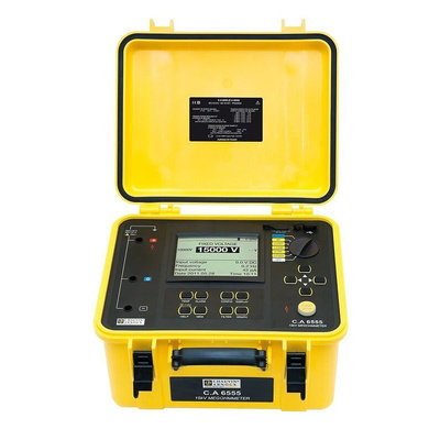 Chauvin Arnoux Insulation Tester, 40V Min, 15000V Max