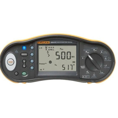Fluke 1664 UK FTT Electrical Installation Tester Bundle, 50V