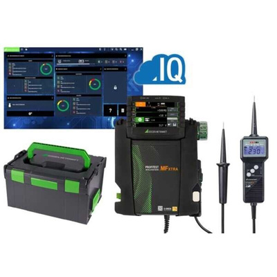 Gossen Metrawatt PROFiTEST MF XTRA 0105-Set Multifunction Tester, 600V , Earth Resistance Measurement With USB