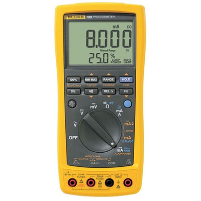 Fluke 789 Loop Calibrator, 30mA, 1000 V AC, - UKAS Calibration