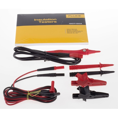 Fluke 1507 Insulation Tester, 50V Min, 1000V Max, 10GΩ Max, CAT III 600V
