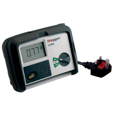 Megger LT300-EN-BS Loop Impendance Tester, Loop Impedance Test Type 2 Wire 550V CAT IV