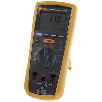 Fluke 1507 Insulation & Continuity Tester, 50V Min, 1000V Max, 10GΩ Max, CAT III 600V - RS Calibration