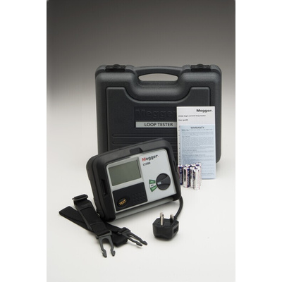 Megger LT300-EN-BS Loop Impendance Tester, Loop Impedance Test Type 2 Wire 550V CAT IV UKAS Calibration